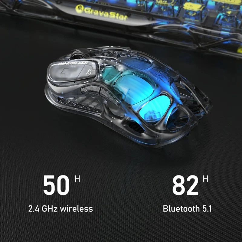 Mercury M2 Gaming Mouse - Bluetooth USB