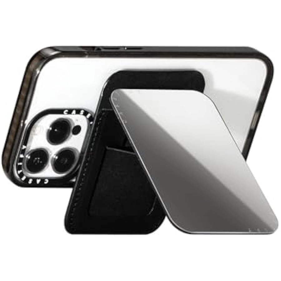 Snappy Card Holder Stand - MagSafe Compatible Silver Mirror