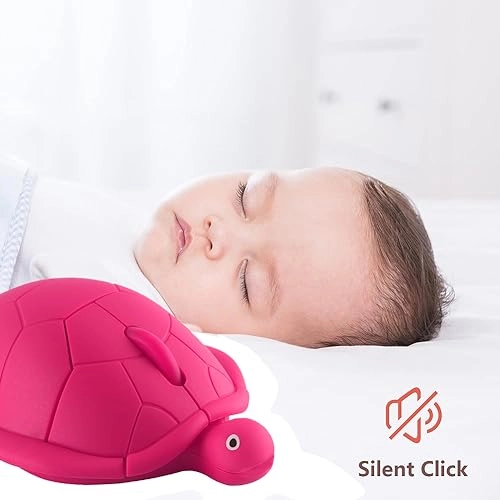 Cute Green Turtle Shape Mouse - wireless
