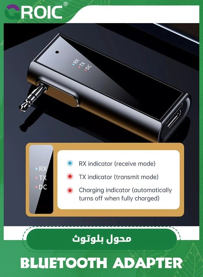 2 in 1 Car Bluetooth Receiver - Bluetooth 5.1 AUX