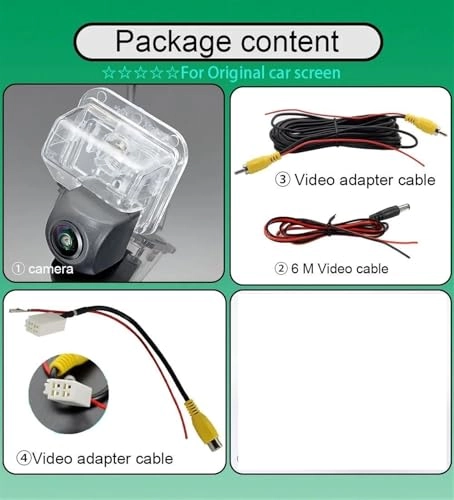 Rear View Camera - Night vision Wire AHD 720P