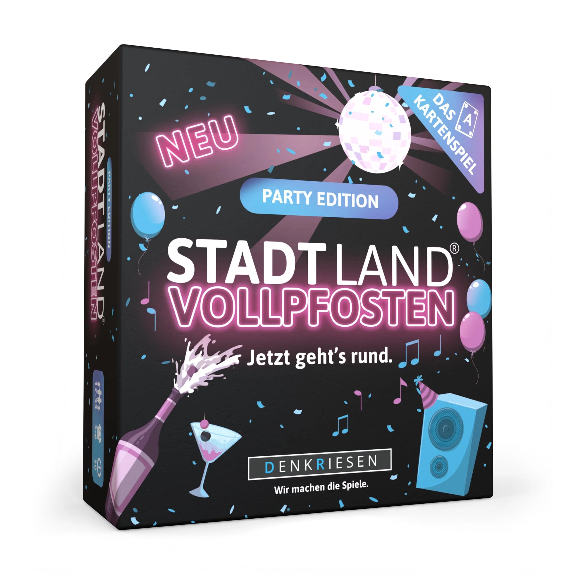 Denkriesen Stadt Land VOLLPFOSTEN: Party Edition (German)
