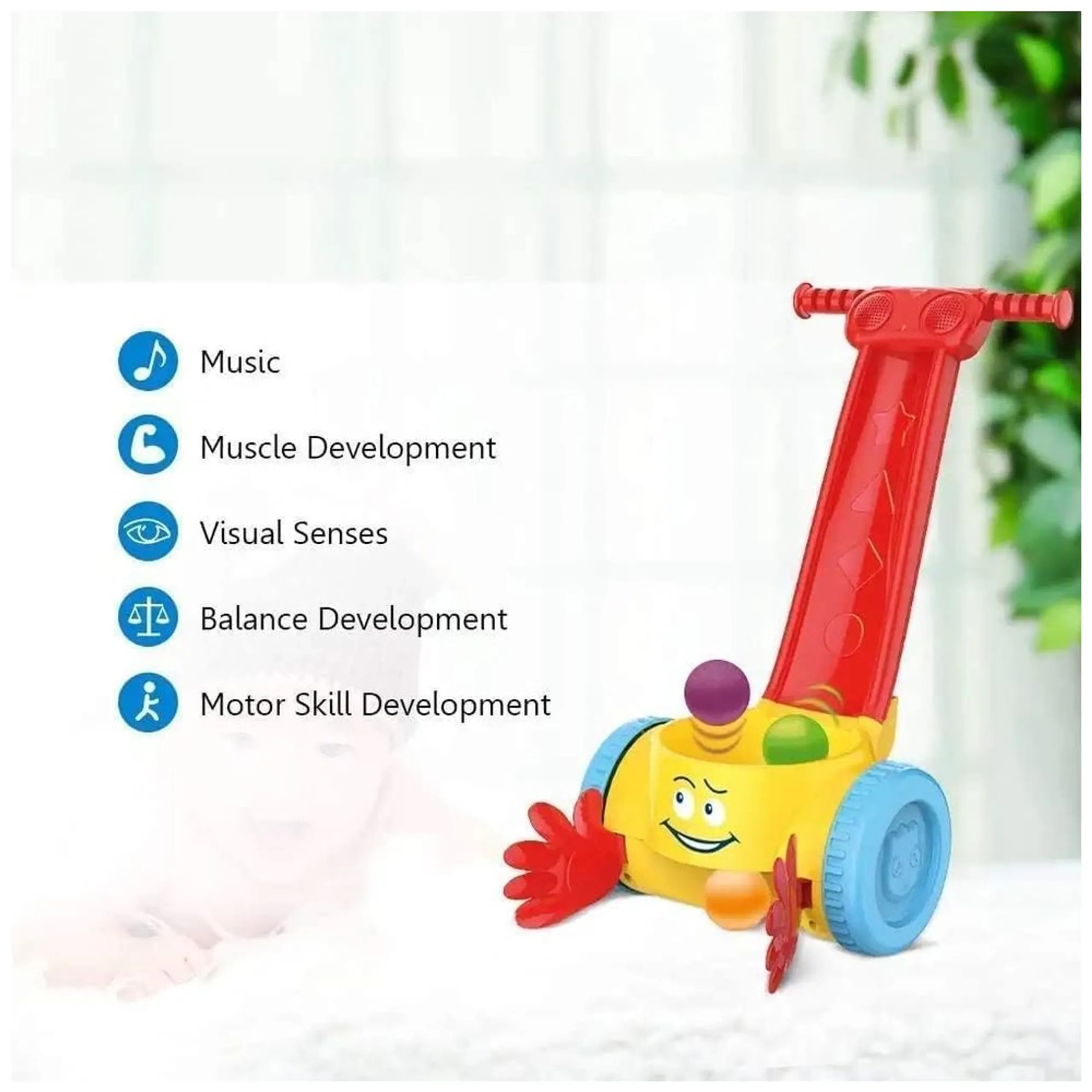 Baby Walker - Push Walker Ball Drop Music & Lights