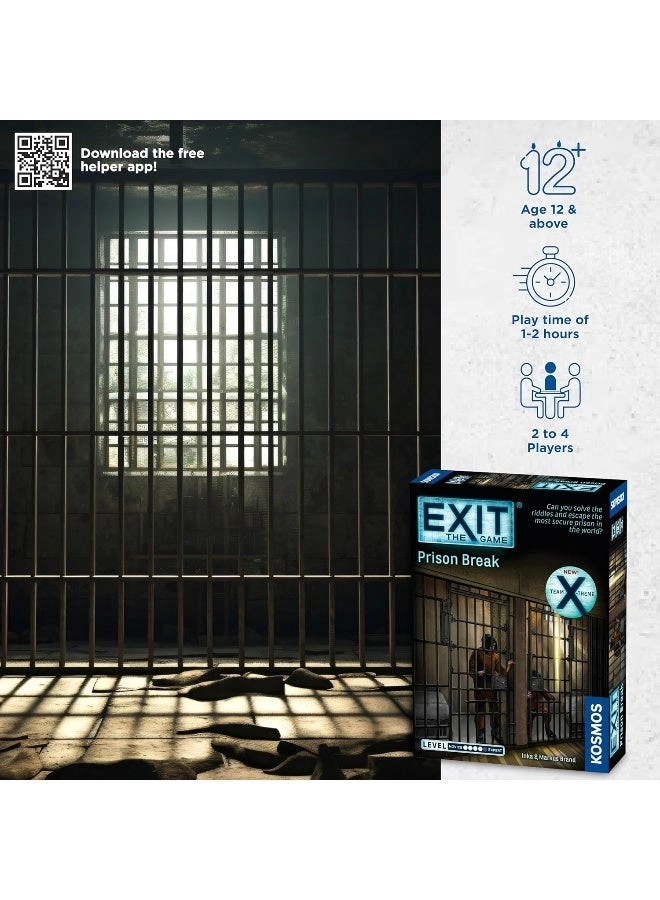 EXIT: The Game - Prison Break - 2-4 Players Ages 12+