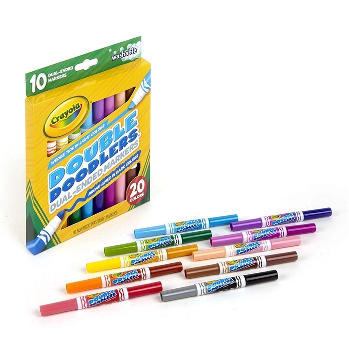 Double Doodlers - 10 Multicolour