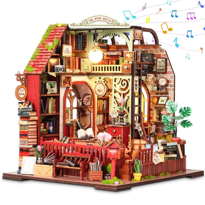 Wefaouse Miniature Dollhouse Kit - Tea Chamber