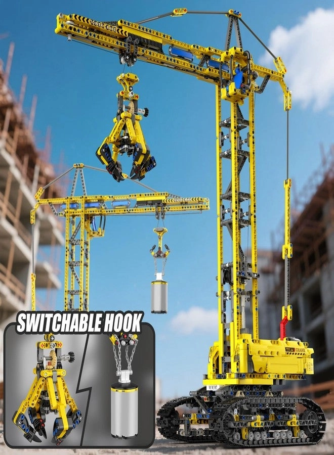 Technik Crawler Crane (17059) - APP Remote Control MOC Mobile Construction Model