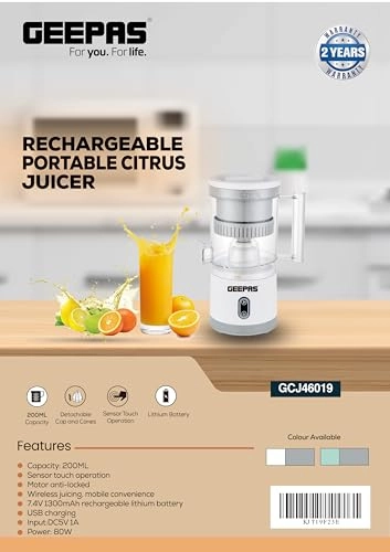 Citrus Juicer - 80 watts 200 Milliliters
