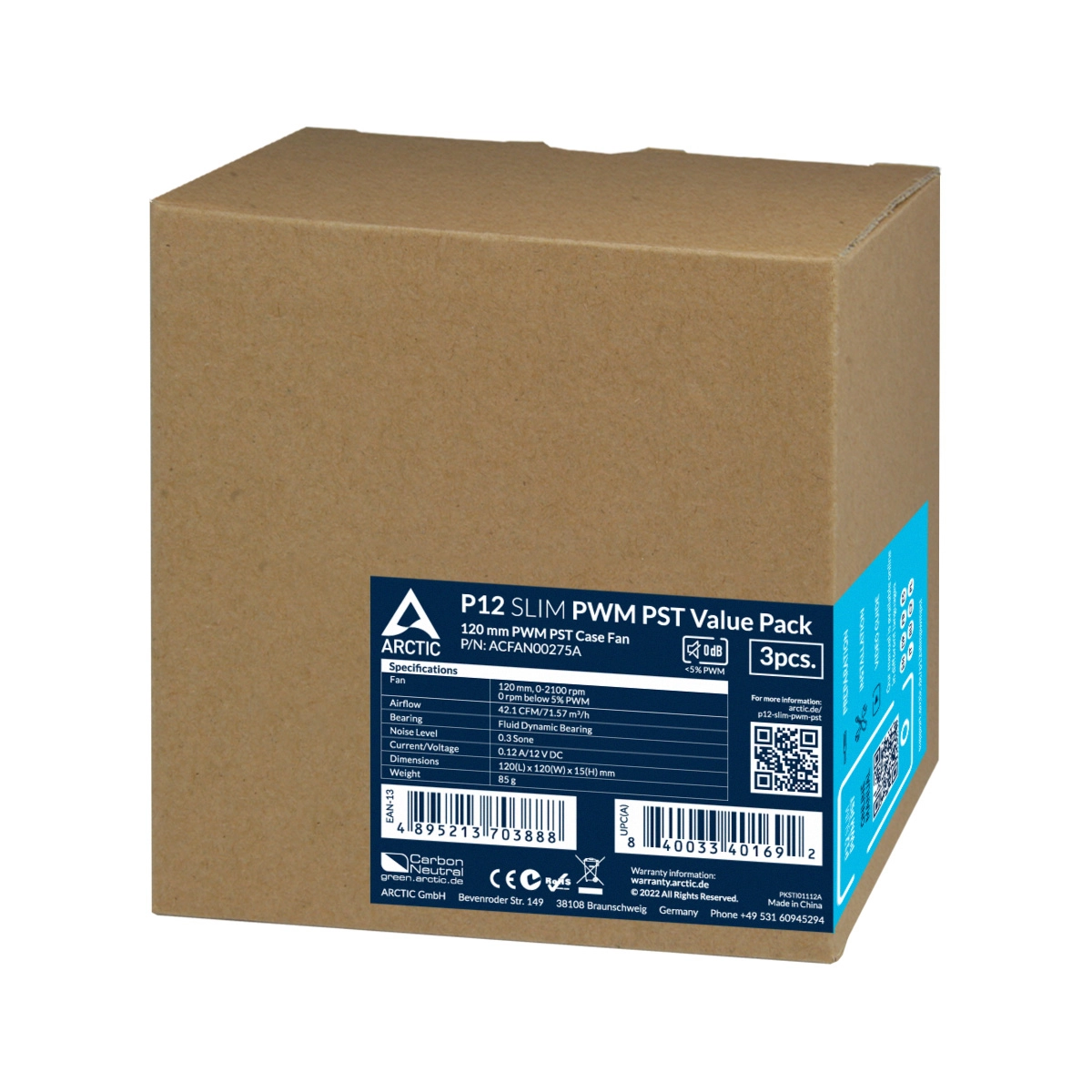 P12 PWM PST - 5 Pack 120 mm