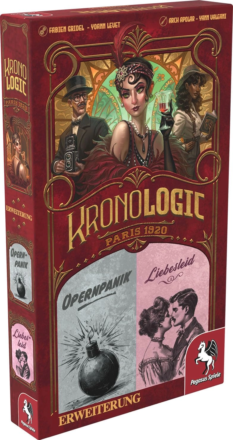 Pegasus Kronologic - Paris 1920: Liebesleid & Opernpanik