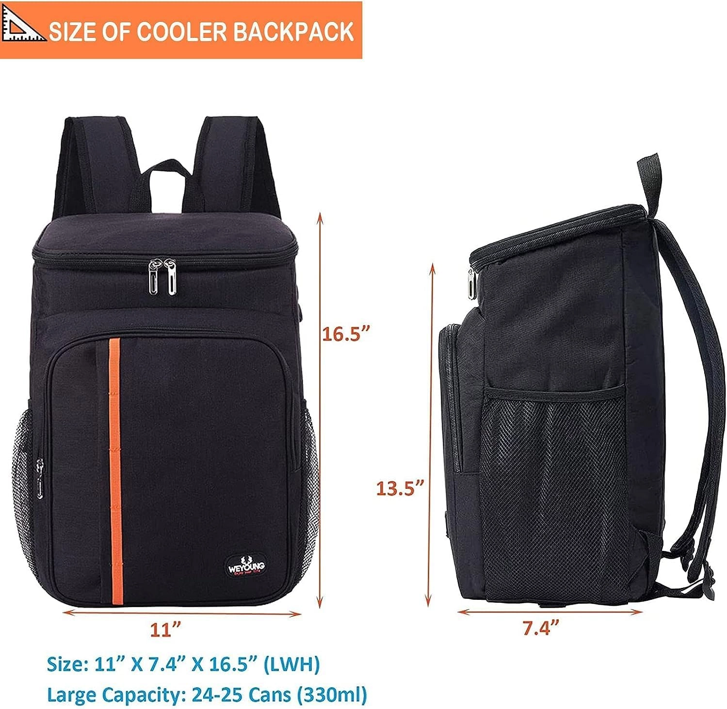 Cooler Backpack - 25 Cans
