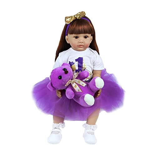 Reborn Baby Doll - 22 Inches / 55 cm Silicone Ages 3+