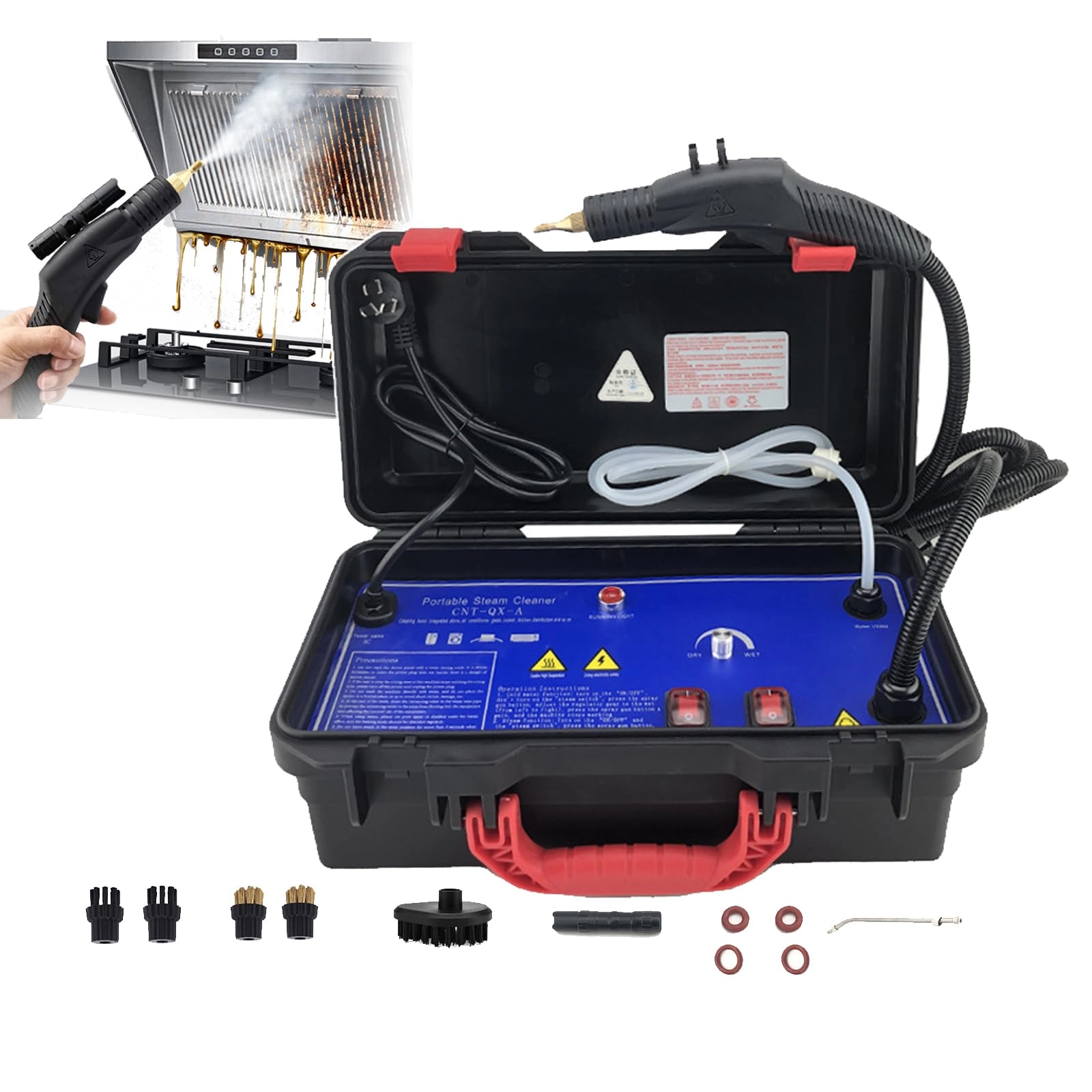 High Temperature Pressure Steam Cleaner - 3.5 Bar