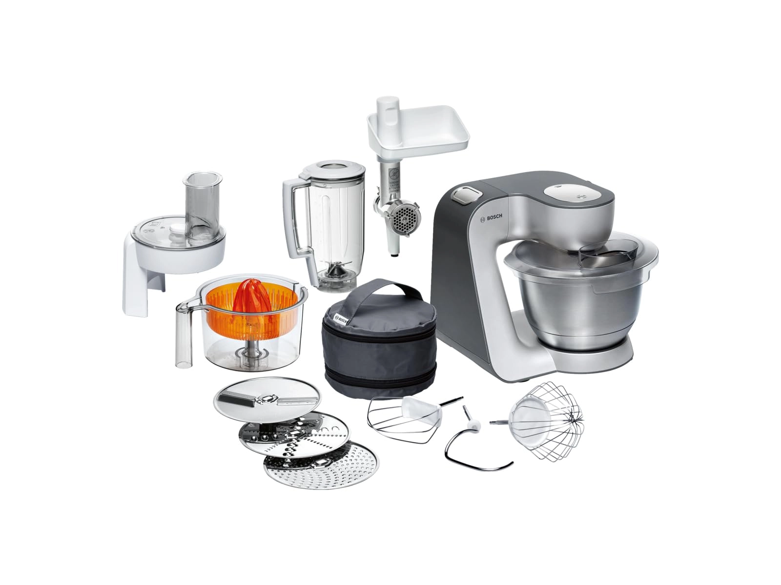 Bosch MUM56340 - 900 watts Silver