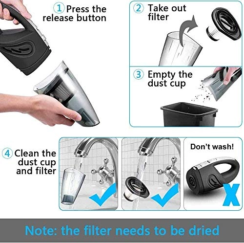 Handheld Vacuum - 2200mAh