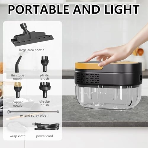 Handheld High-Temperature Steam Cleaner - 1600ml