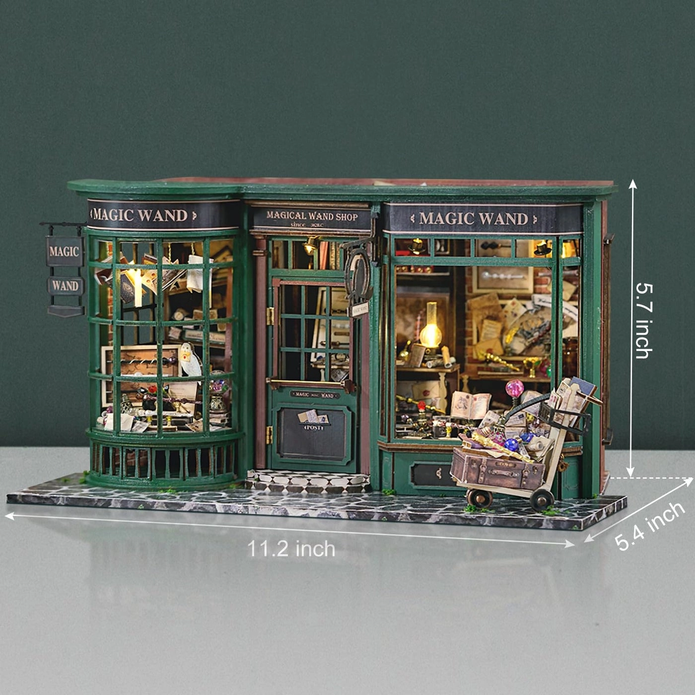 DIY Miniature Dollhouse Kit - Tiny House 1:24