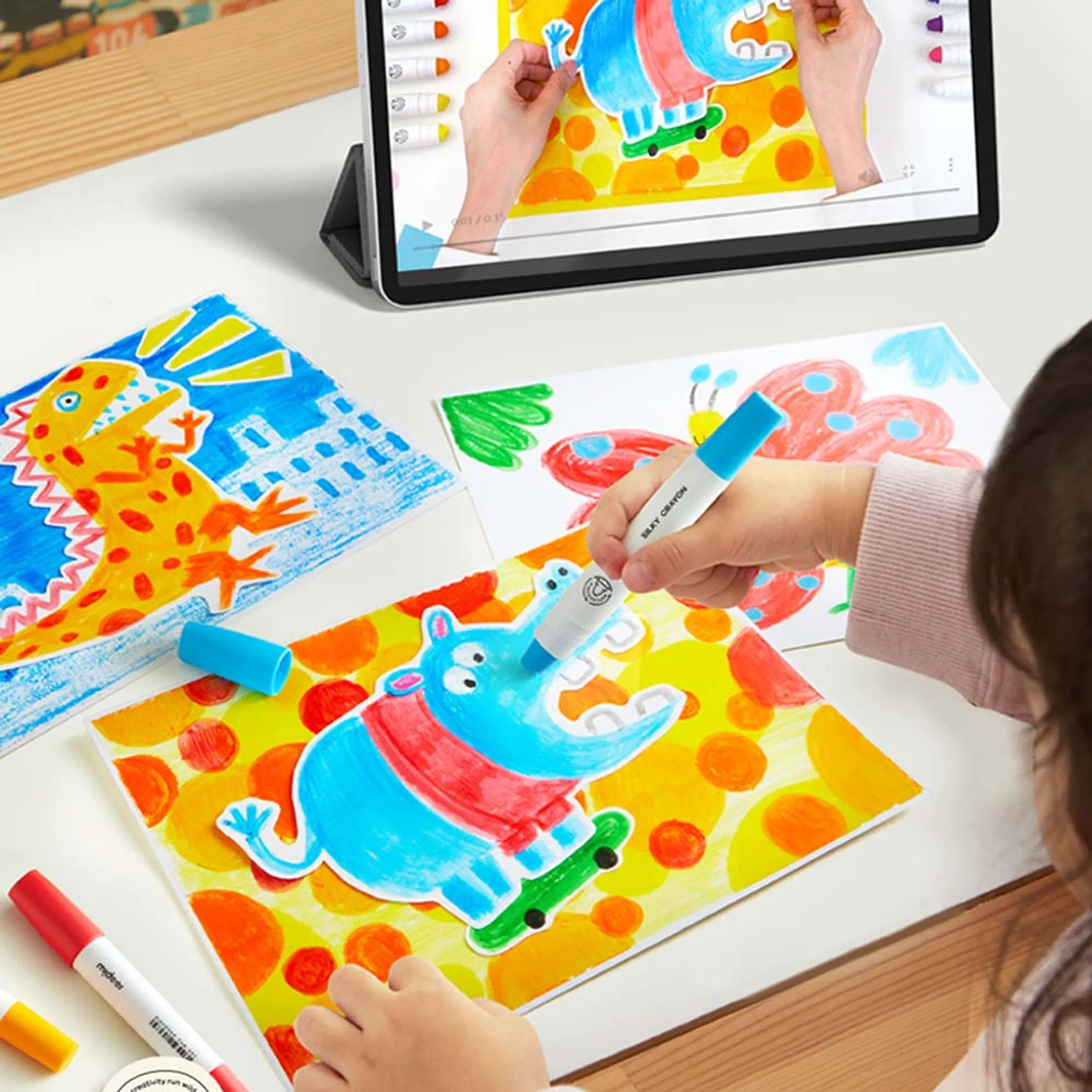 Washable Rotary Crayons