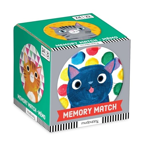 Cat's Meow Mini Memory Match Game - Children/Juvenile 24 pieces