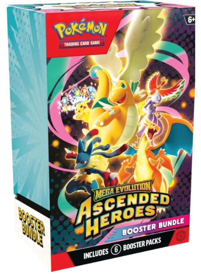 The Pokémon Company International Mega Evolution—Ascended Heroes Booster Bundle - 6pcs