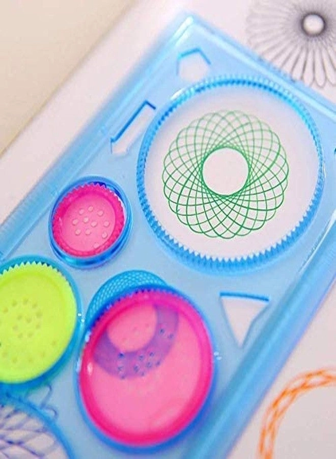 Creative Mandala Spirograph - Ten In One 4 Scale+ Pen