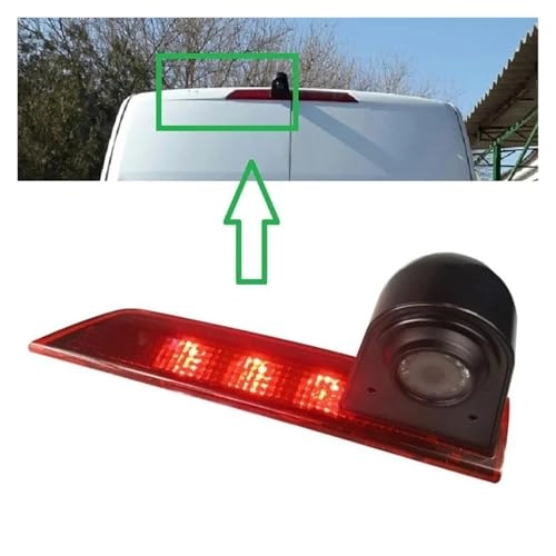 Brake Light Camera - Night Vision HD 720P + 7 inch Monitor