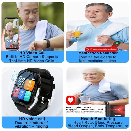 Elderly Fall Detection Smart Watch LTE