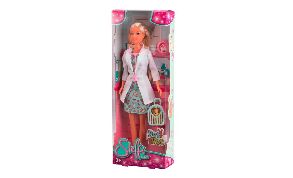Steffi love Vet Pet Doll - 29cm Ages 3+