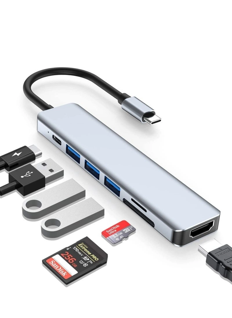 Gravity USB C Hub - 4K HDMI 100W PD