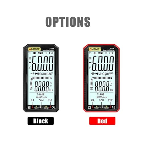 Digital Multimeter - 4.7-Inch LCD True-RMS Auto-Ranging