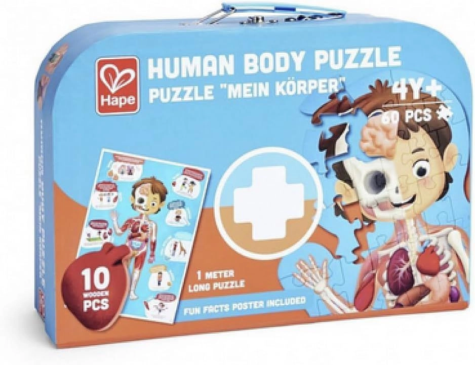 Doctor On Call + Human Body Puzzle - Suitable for 3 years & above 10 pcs