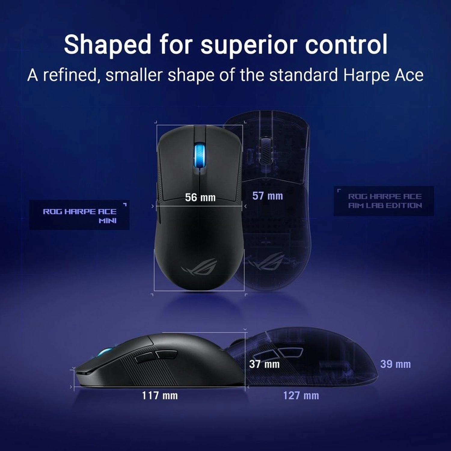 ROG Harpe Ace Mini Gaming Mouse - Wireless