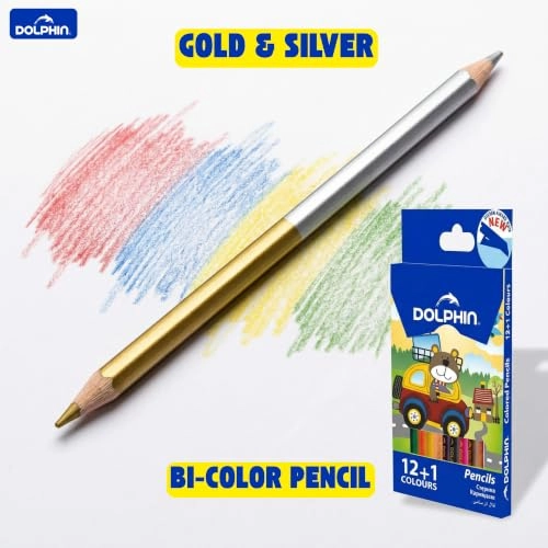 Coloured Pencils - 13 Pcs