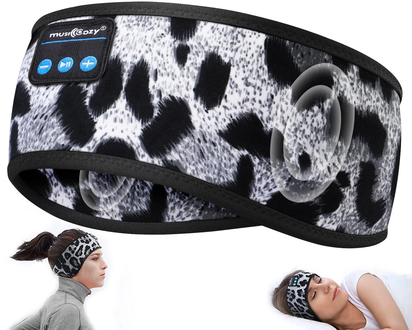 MUSICOZY Sleep Headphones - Bluetooth 5.4 Headband