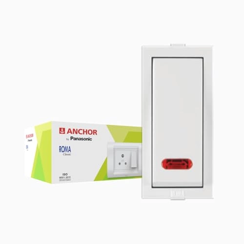 Roma 1-Way Switch - 20A 240V Neon