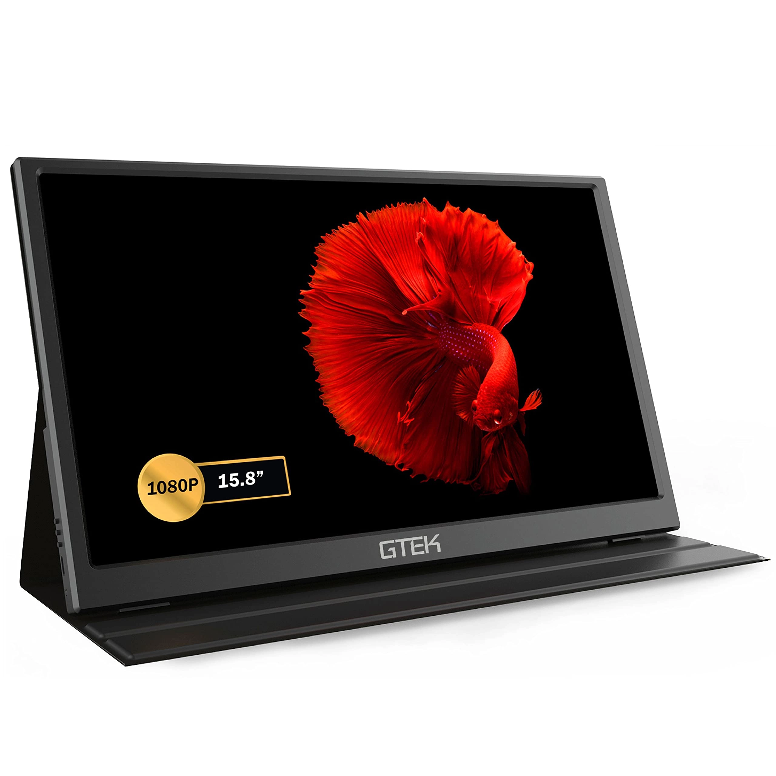 GTek Portable Monitor - GK158PM1 15.8 Inches 1920 x 1080 Pixels