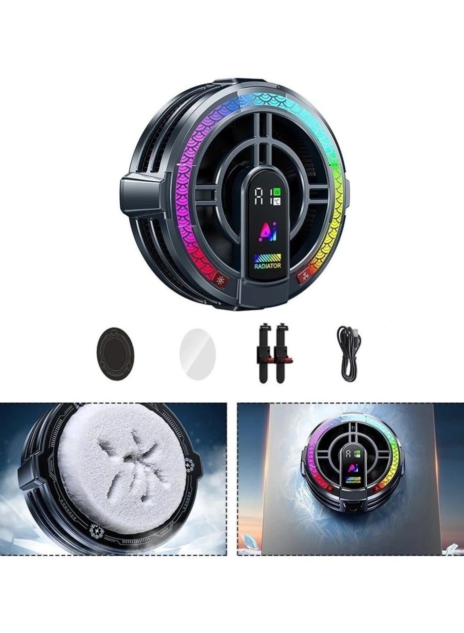 Dragon Magnetic Tablet Cooler - RGB Smart Temperature Monitor