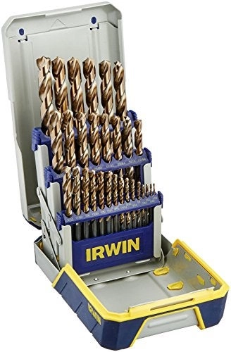 Drill Bit Set - premium high speed steel 29-Piece 1/16"" to 1/2""