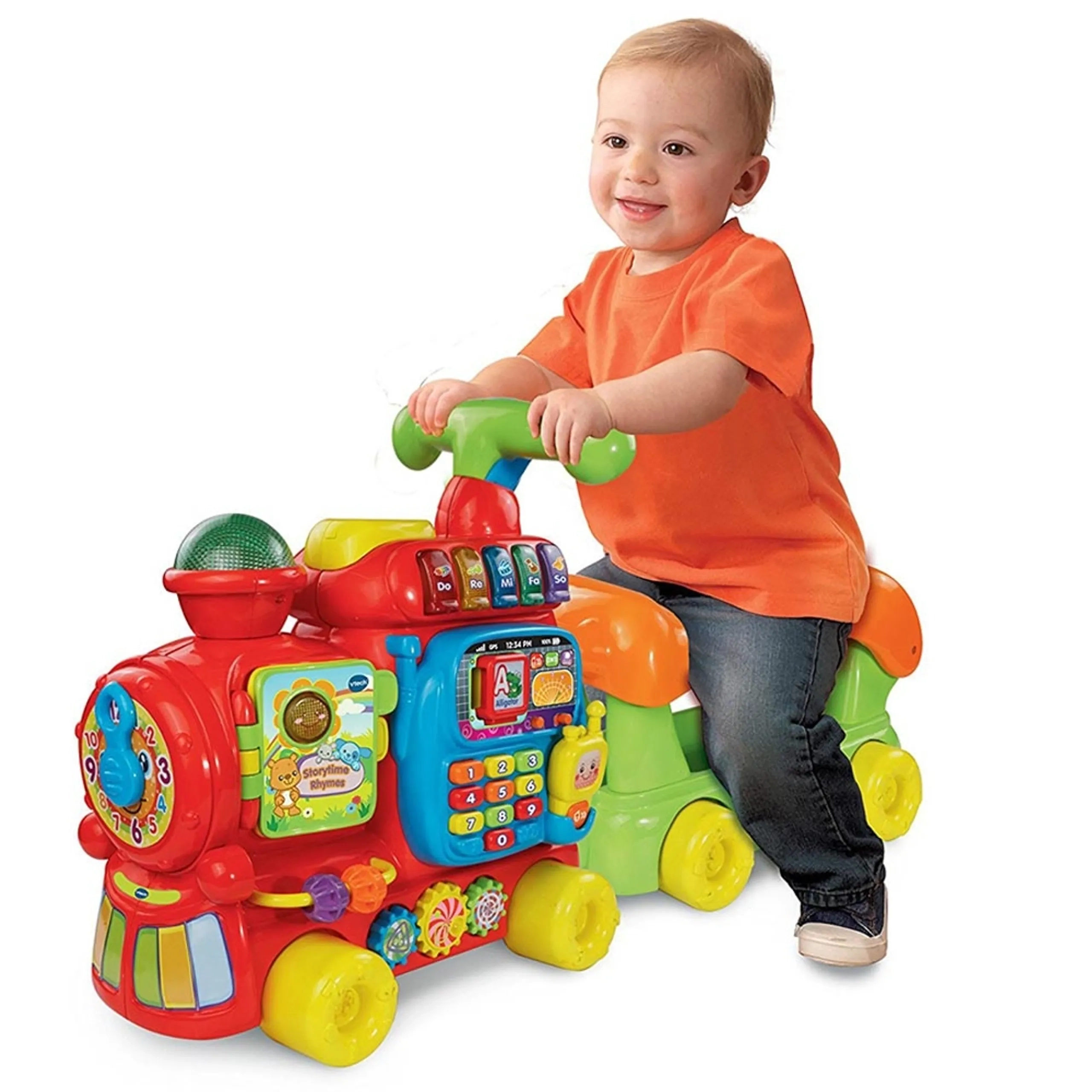 VTech Push & Ride Alphabet Train - 12 to 36 Months 13 chunky letter blocks