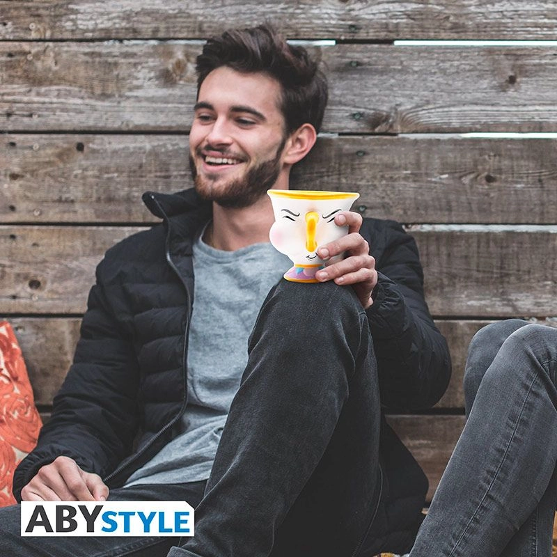 Disney The Beauty & The Beast Chip 3D Mug - 300 ml