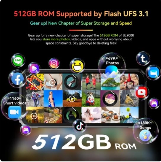 BL9000 - 12GB 512GB