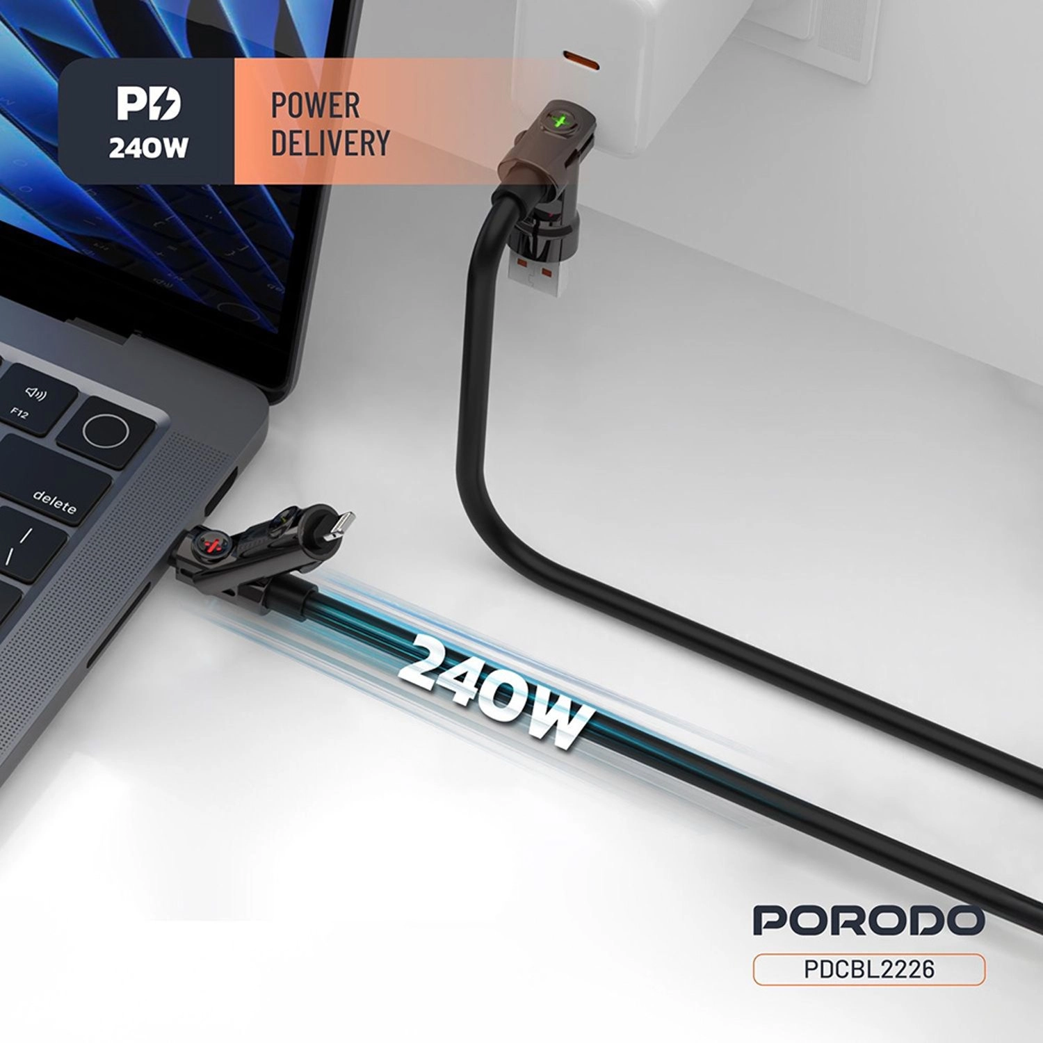Powersync Cable 240W USB-C