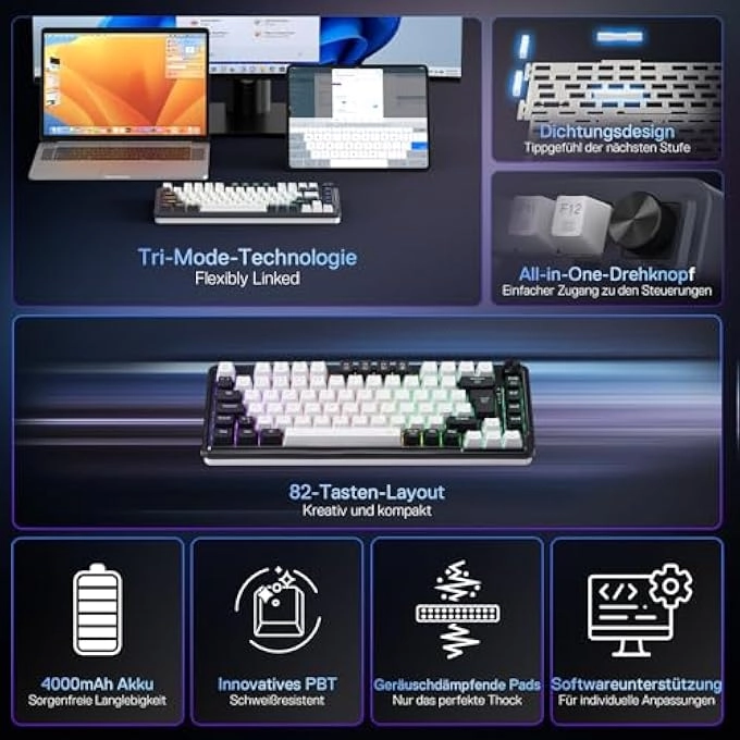 K673 PRO - DE Wired/Wireless