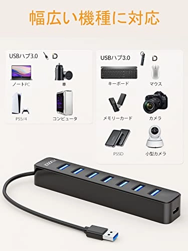 7-PORT USB3.2 10G HUB - PD 60W 24V3A