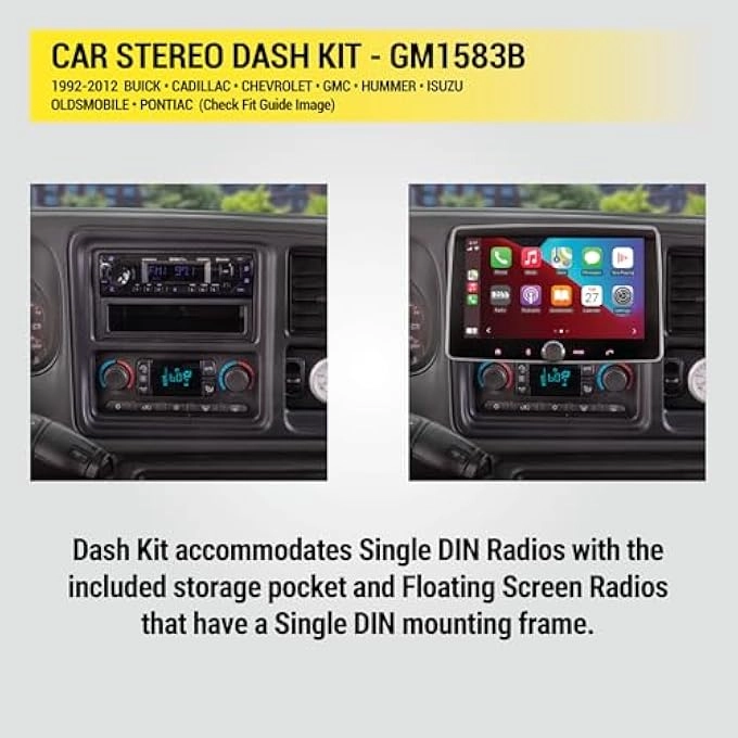 Gm1583B - Pocket Dash Kit Black