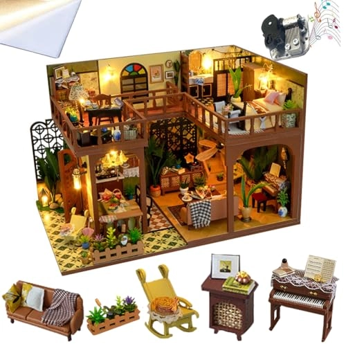 DIY Miniature House Kit - Bakery Shop