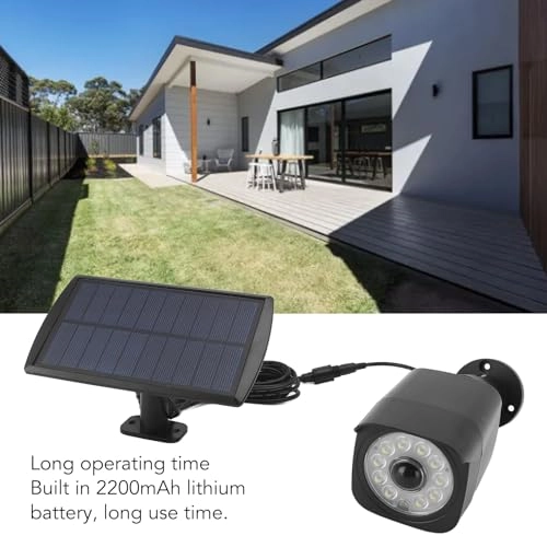 Motion Sensor Solar Light - Courtyard
