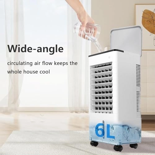 Portable Air Conditioner - 5000m³/h 120°Oscillation 35L