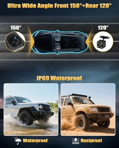 Mirror Dash Cam - 1080P