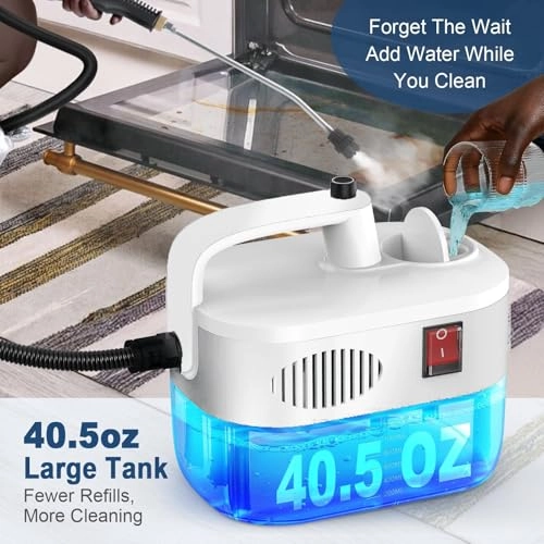 Advanced 6-level Steam Cleaner - 3.5 bar 1.2 Liters